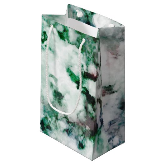 gemarmerde kwarttextuur klein cadeauzakje (Voorkant Gekanteld)