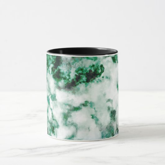 gemarmerde kwarttextuur mok (Midden)