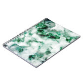 gemarmerde kwarttextuur notitieboek (Linkerzijde)