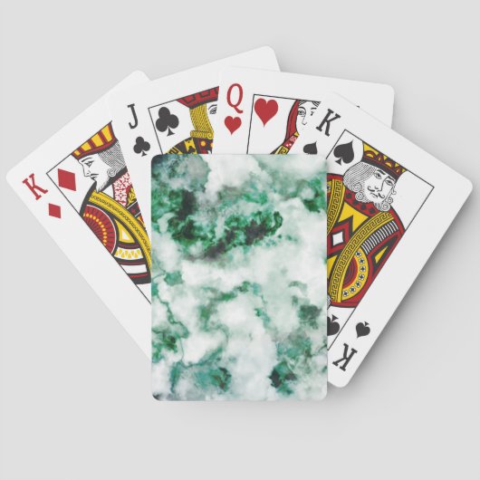 gemarmerde kwarttextuur pokerkaarten (Achterkant)