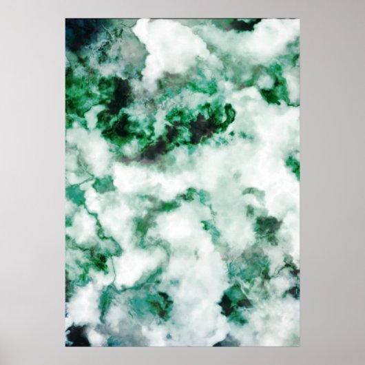 gemarmerde kwarttextuur poster (Voorkant)