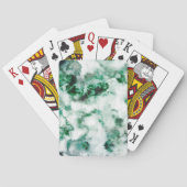 gemarmerde kwarttextuur speelkaarten (Achterkant)