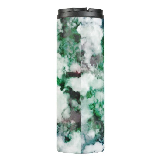 gemarmerde kwarttextuur thermosbeker (Achterkant)