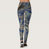Gemarmerde Leggingen Leggings (Achterkant)