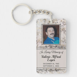 Gemarmerde Memorial Keepsakes Sleutelhanger