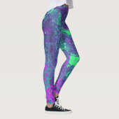 Gemarmerde Neon Leggings (Rechts)