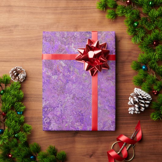 gemarmerde paarse cadeaupapier (Feestdagen Geschenken)