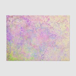 Gemarmerde Paarse gouden en roze pastel textuur lo Tissuepapier