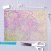 Gemarmerde Paarse gouden en roze pastel textuur lo Tissuepapier (Craft)