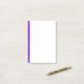 Gemarmerde Paarse Post-it Nota's Post-it® Notes (Op bureau)