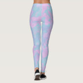 gemarmerde pasta leggings (Achterkant)