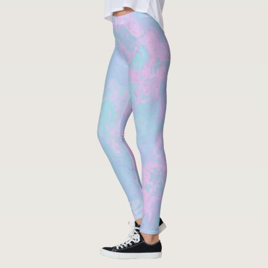 gemarmerde pasta leggings (Links)