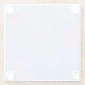 Gemarmerde Pastel Glazen Onderzetter (Achterkant)