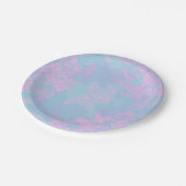 Gemarmerde Pastel Papieren Bordje (Gekanteld)
