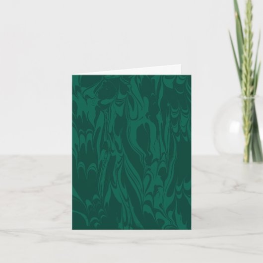 Gemarmerde pijnboom kaartjes kaart (Voorkant)