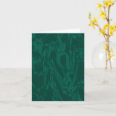 Gemarmerde pijnboom kaartjes kaart (Gele Bloem)