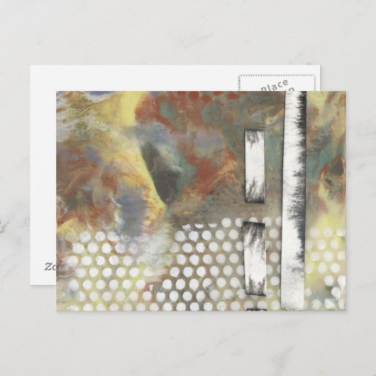 Gemarmerde pixels II Briefkaart (Voorkant / Achterkant)