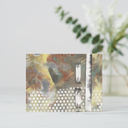 Gemarmerde pixels II Briefkaart (Staand voorkant)