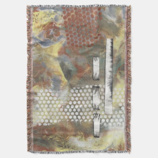 Gemarmerde pixels II Deken (Voorkant Verticaal)