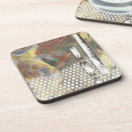 Gemarmerde pixels II Drankjes Onderzetter (Linkerzijde)