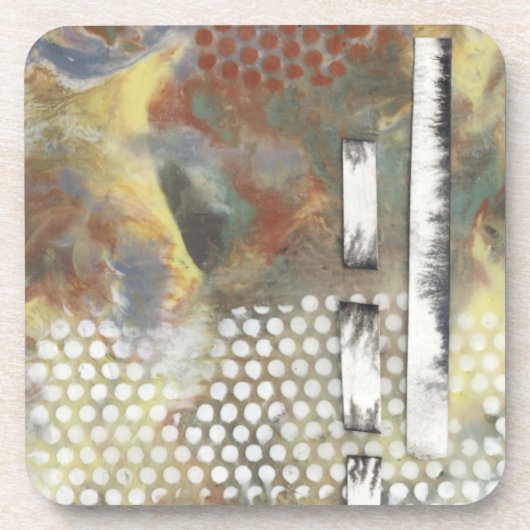 Gemarmerde pixels II Drankjes Onderzetter (Voorkant)