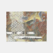 Gemarmerde pixels II Fleece Deken (Voorkant (Horizontaal))