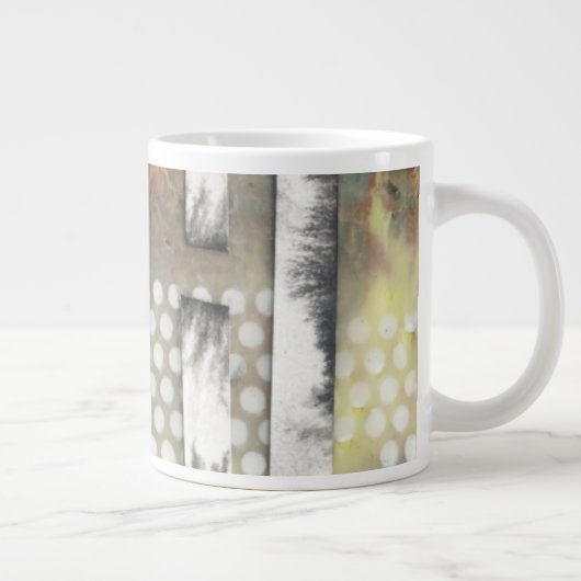 Gemarmerde pixels II Grote Koffiekop (Rechts)