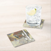 Gemarmerde pixels II Kartonnen Onderzetters (Insitu)