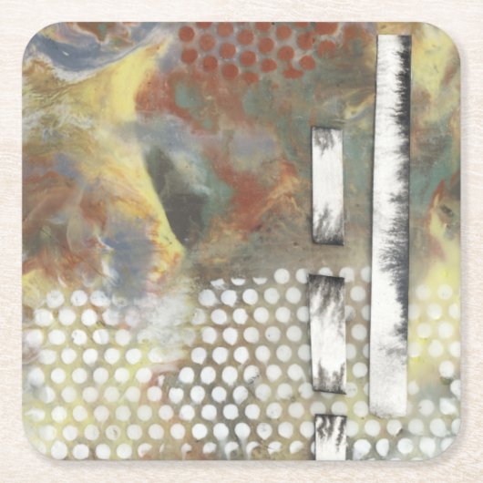 Gemarmerde pixels II Kartonnen Onderzetters (Voorkant)