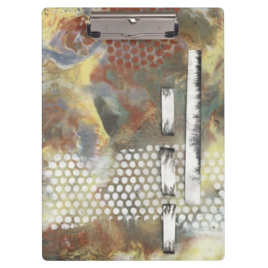 Gemarmerde pixels II Klembord (Voorkant)