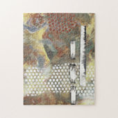 Gemarmerde pixels II Legpuzzel (Verticaal)