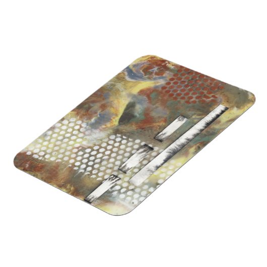 Gemarmerde pixels II Magneet (Linkerzijde)