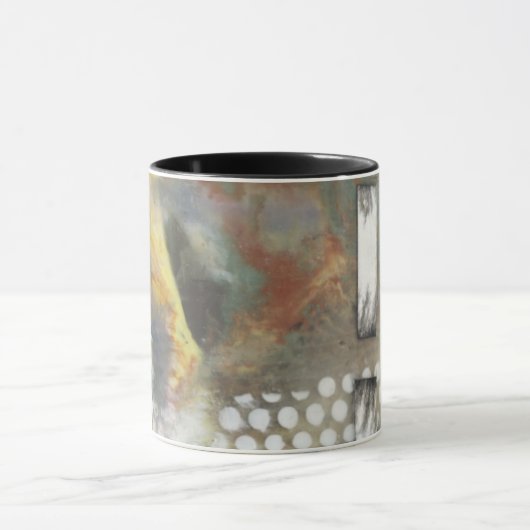 Gemarmerde pixels II Mok (Midden)