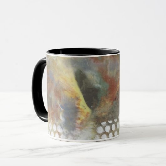 Gemarmerde pixels II Mok (Voorkant links)