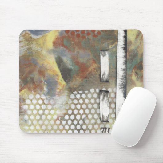 Gemarmerde pixels II Muismat (Met muis)