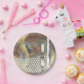 Gemarmerde pixels II Papieren Bordje (Feest)