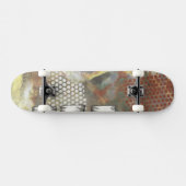 Gemarmerde pixels II Persoonlijk Skateboard (Horizontaal)