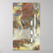 Gemarmerde pixels II Poster (Voorkant)