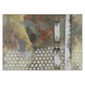 Gemarmerde pixels II Snijplank (Voorkant)