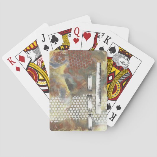 Gemarmerde pixels II Speelkaarten (Achterkant)