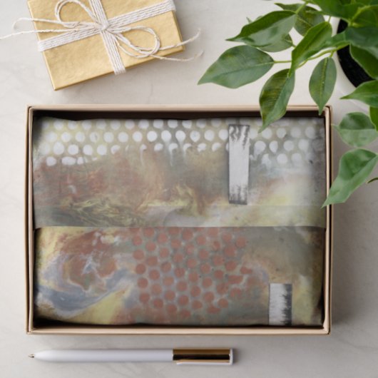 Gemarmerde pixels II Tissuepapier (Geschenk)