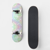 Gemarmerde Regenboog Persoonlijk Skateboard (Voorkant)