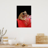 Gemarmerde Rietkikker Poster (Keuken)
