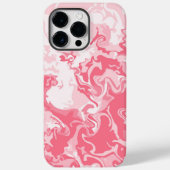 Gemarmerde roze Case-Mate iPhone case (Achterkant)