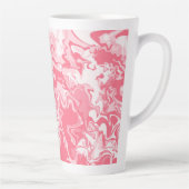 Gemarmerde Roze Latte Mok (Rechts)
