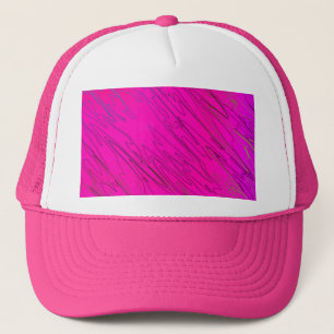 Gemarmerde roze trucker pet