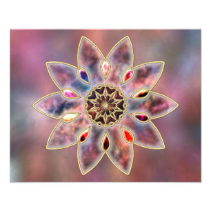 Gemarmerde sterrenfoto's afdrukken foto afdruk