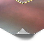 Gemarmerde sterrenstelsels afdrukken poster (Hoek)