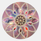 Gemarmerde sterrenstelsels Stickers (Voorkant)