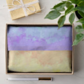 Gemarmerde swirly Boho Abstract Genderfaun Pride F Tissuepapier (Geschenk)